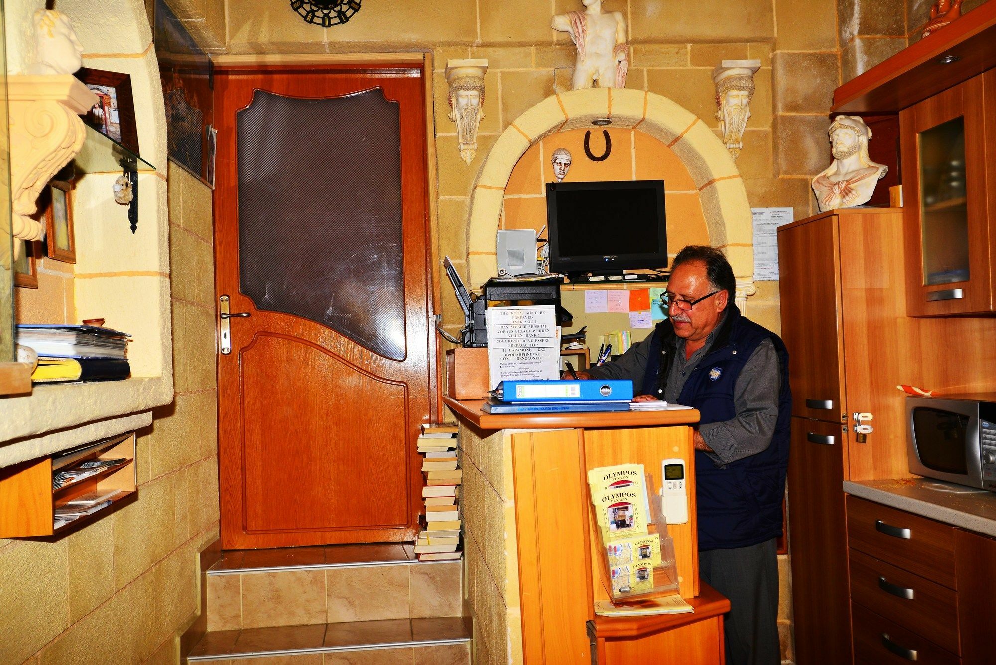 Olympos Pension Rhodes City Zewnętrze zdjęcie