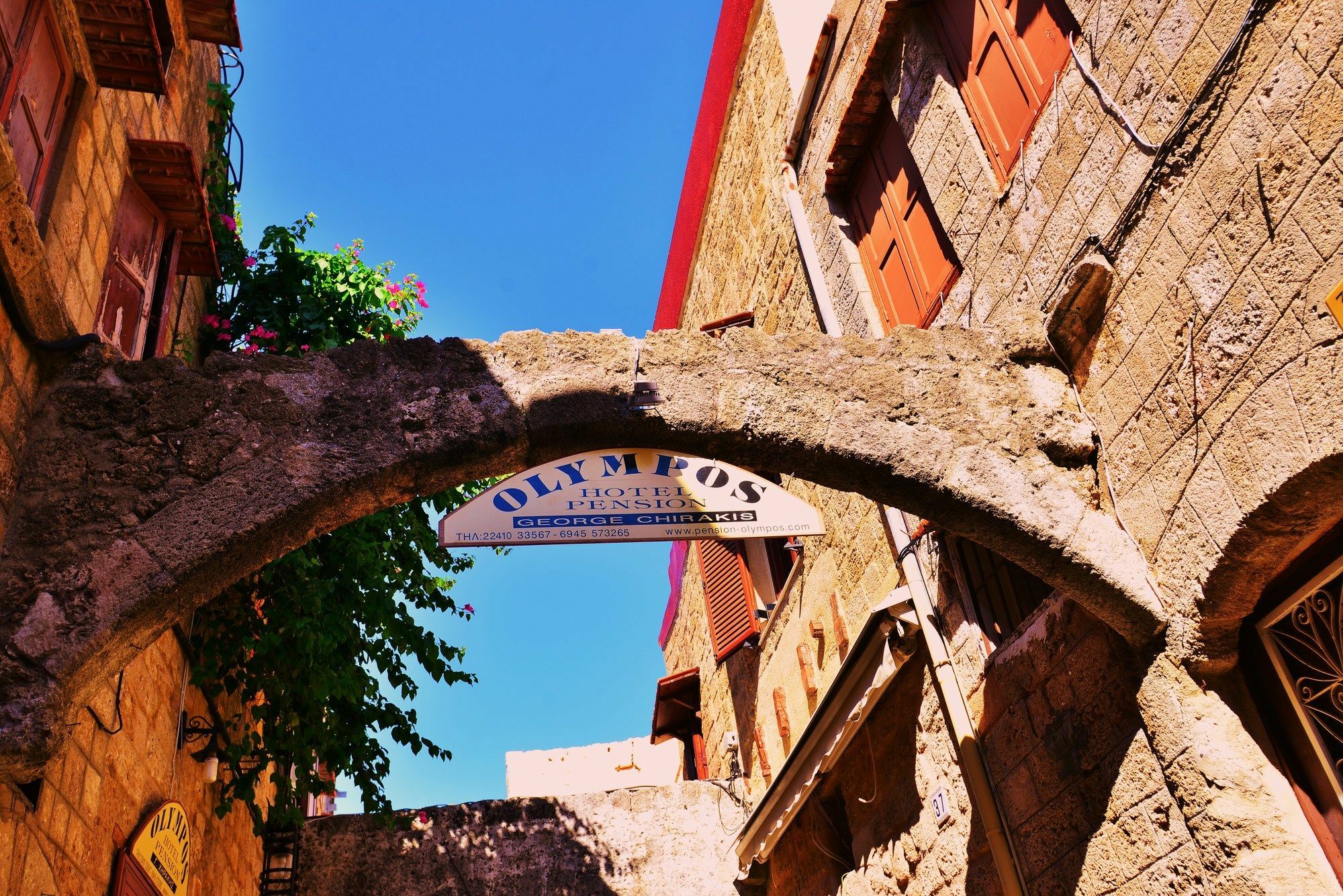 Olympos Pension Rhodes City Zewnętrze zdjęcie